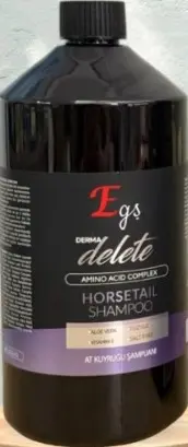 Egş Dermadelete At Kuyruklu Sampuan 1000 ml