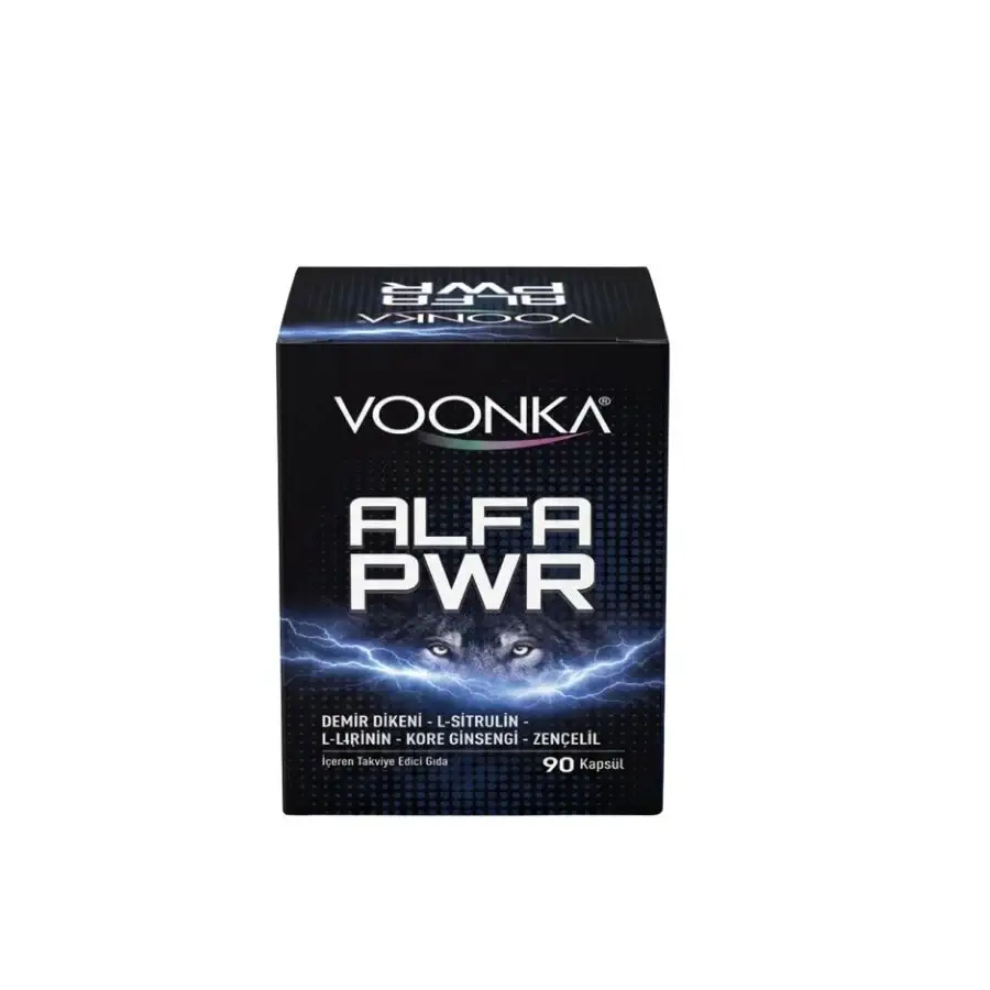 Voonka Alfa Pwr Demir Dikeni L Arjinin Kore Ginsengi 90 Kapsül