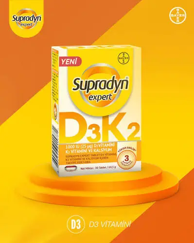 Supradyn Expert D3K2 30 Tablet
