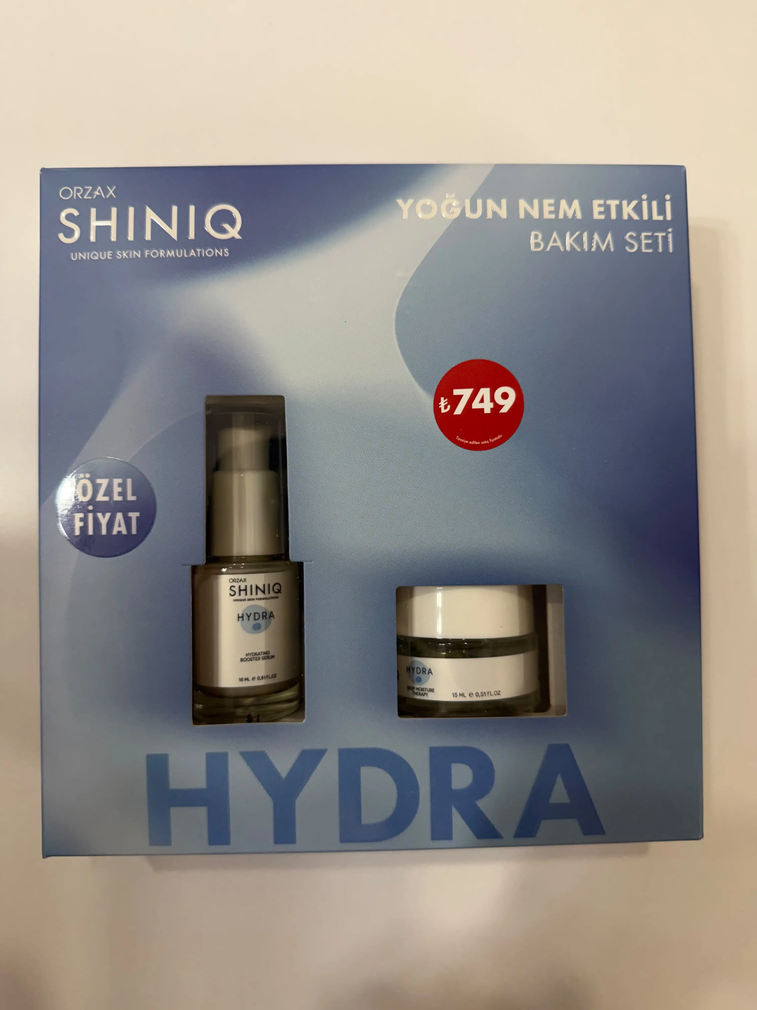 SHINIQ HY NEM TERAPI 15 ML + YOGUN NEM SER 15 ML