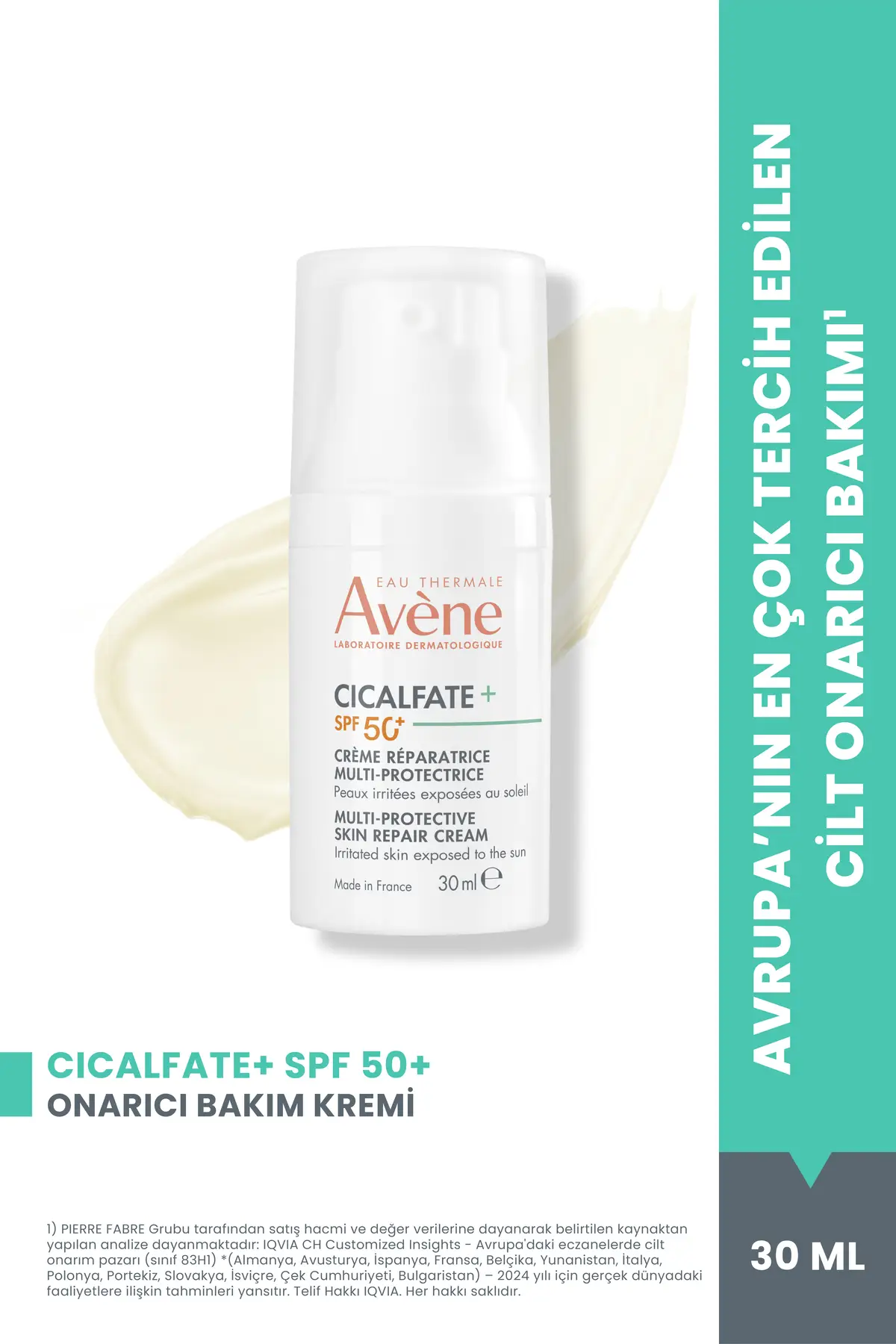 Avène Cicalfate+ SPF50+ Cream 30 ml