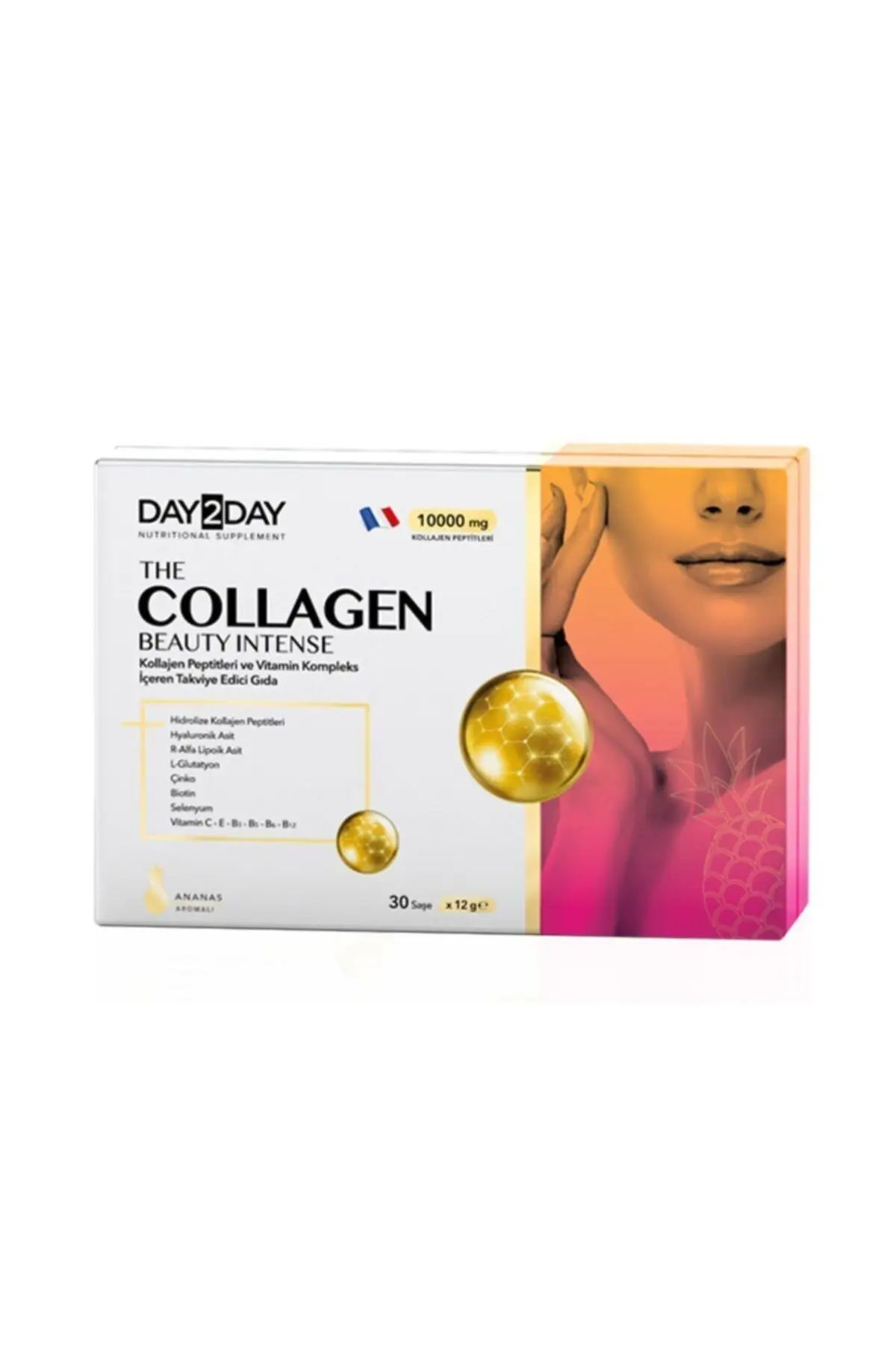Day2Day The Collagen Beauty Intense Ananas Aromalı 30 Saşe