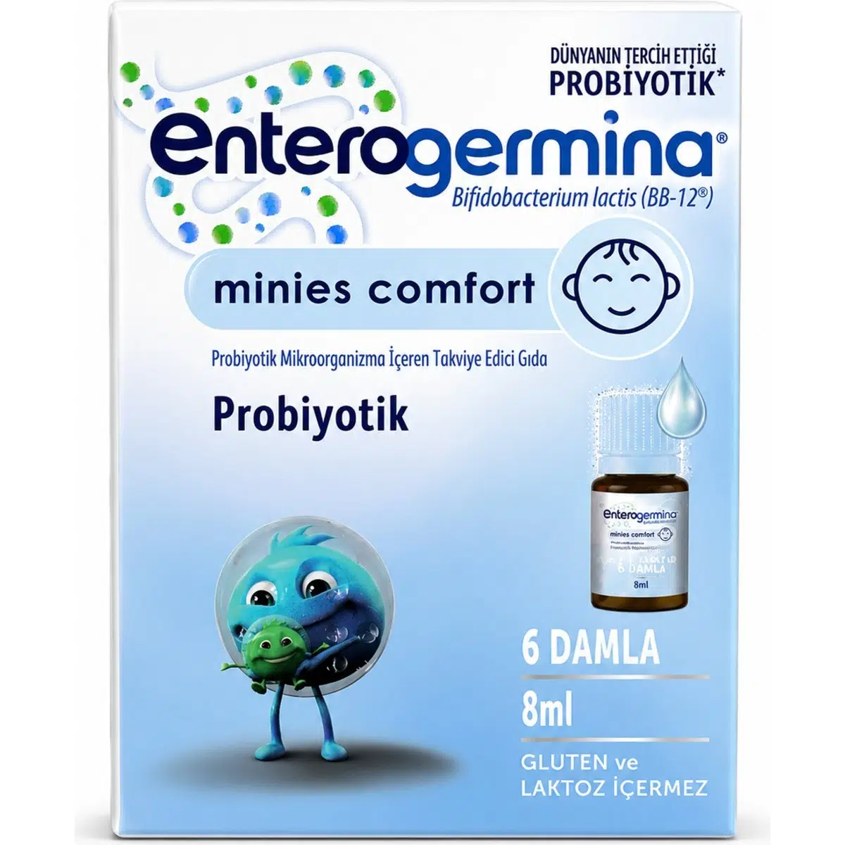 Enterogermina Minies Comfort Probiyotik Damla 8 ml