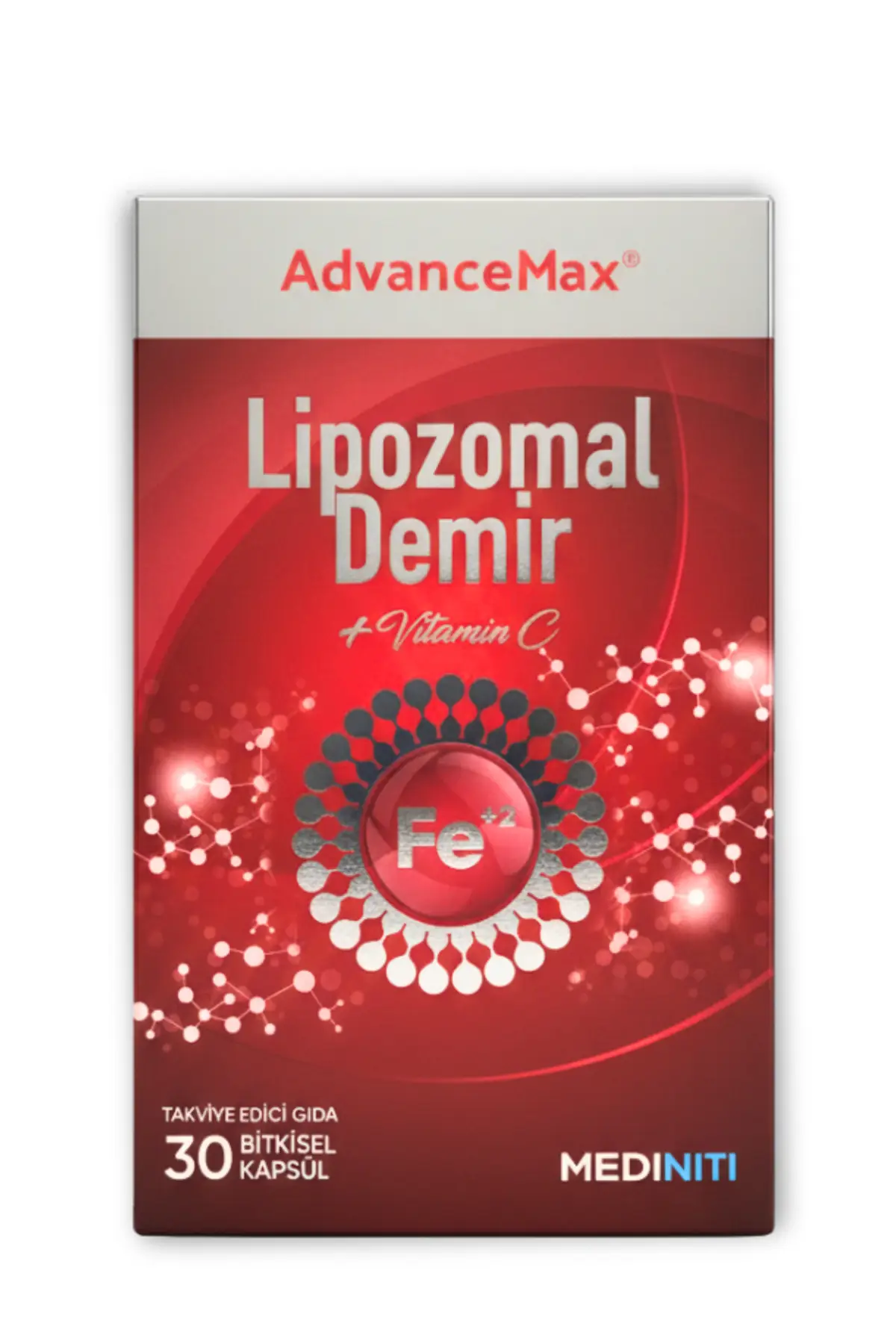Advancemax Lipozomal Demir 30 Kapsül