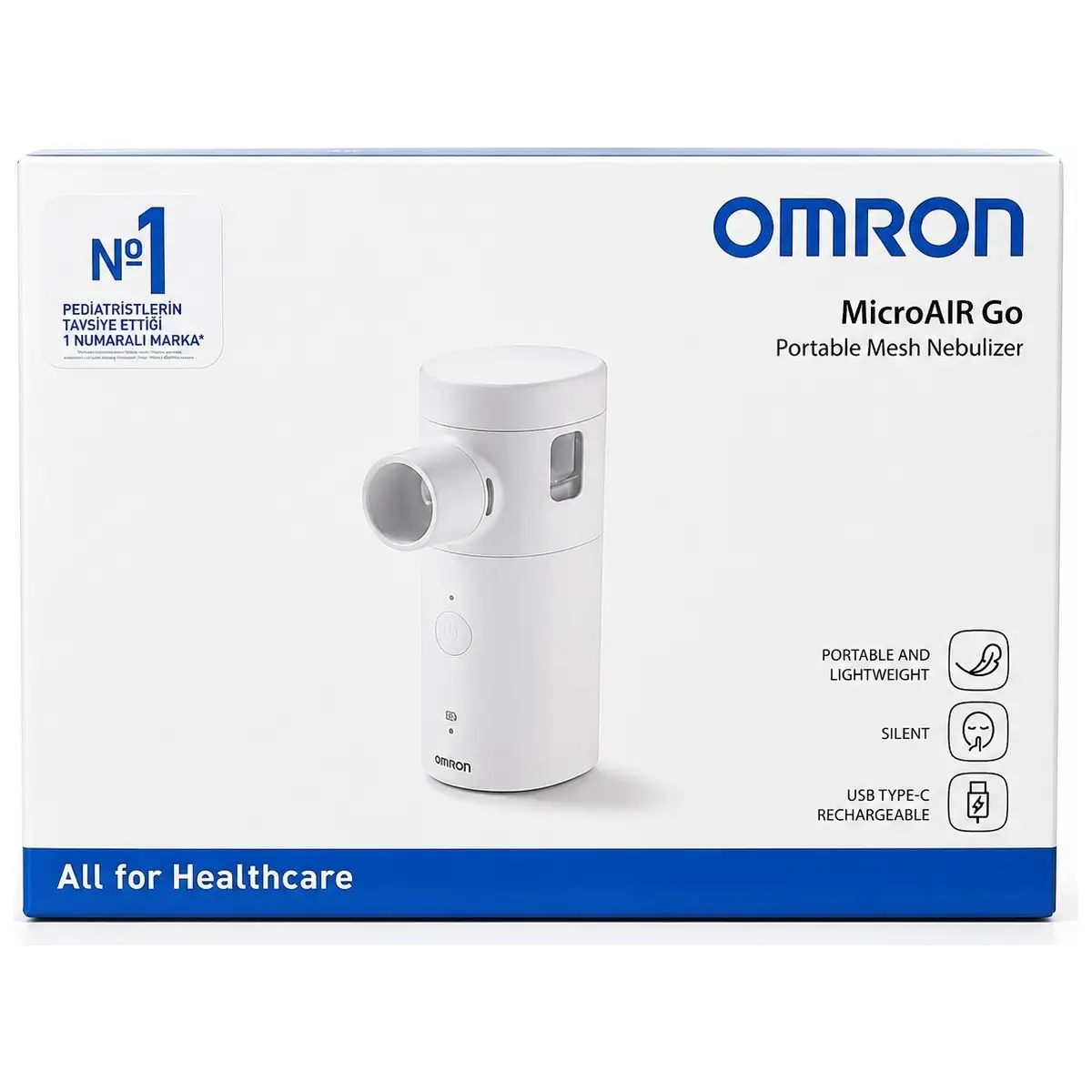 Omron NE-U300 MicroAir Go Taşınabilir Mesh Nebülizatör