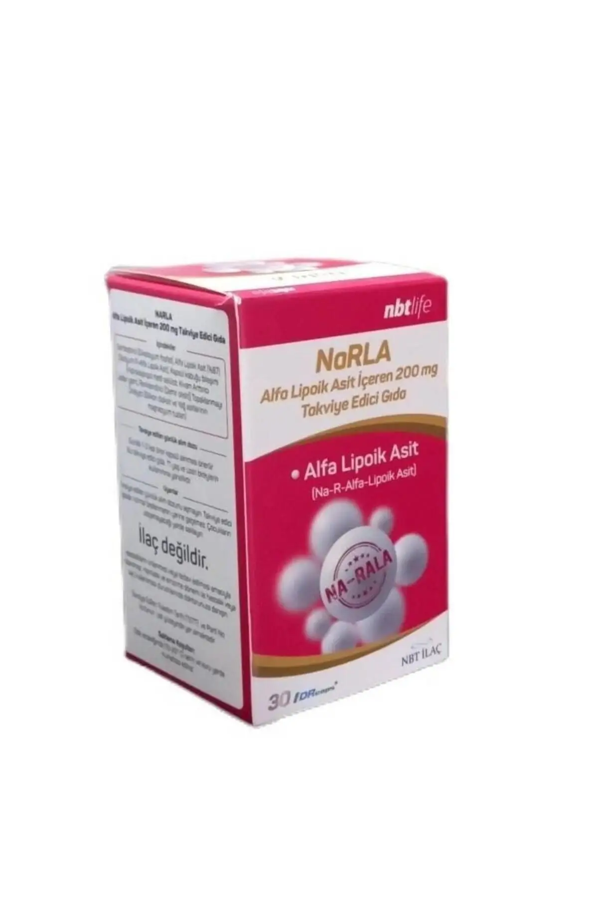 Nbt Life Narla Alfa Lipoik Asit 30 Kapsül