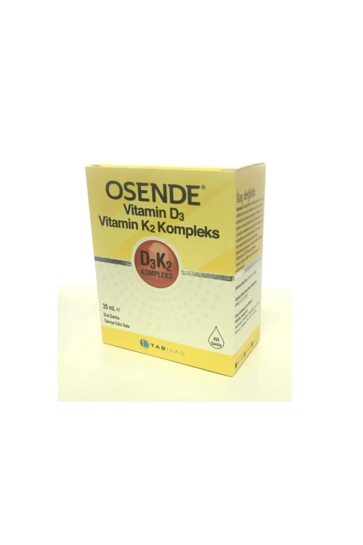 Osende D3K2 Complex Damla 20 ml
