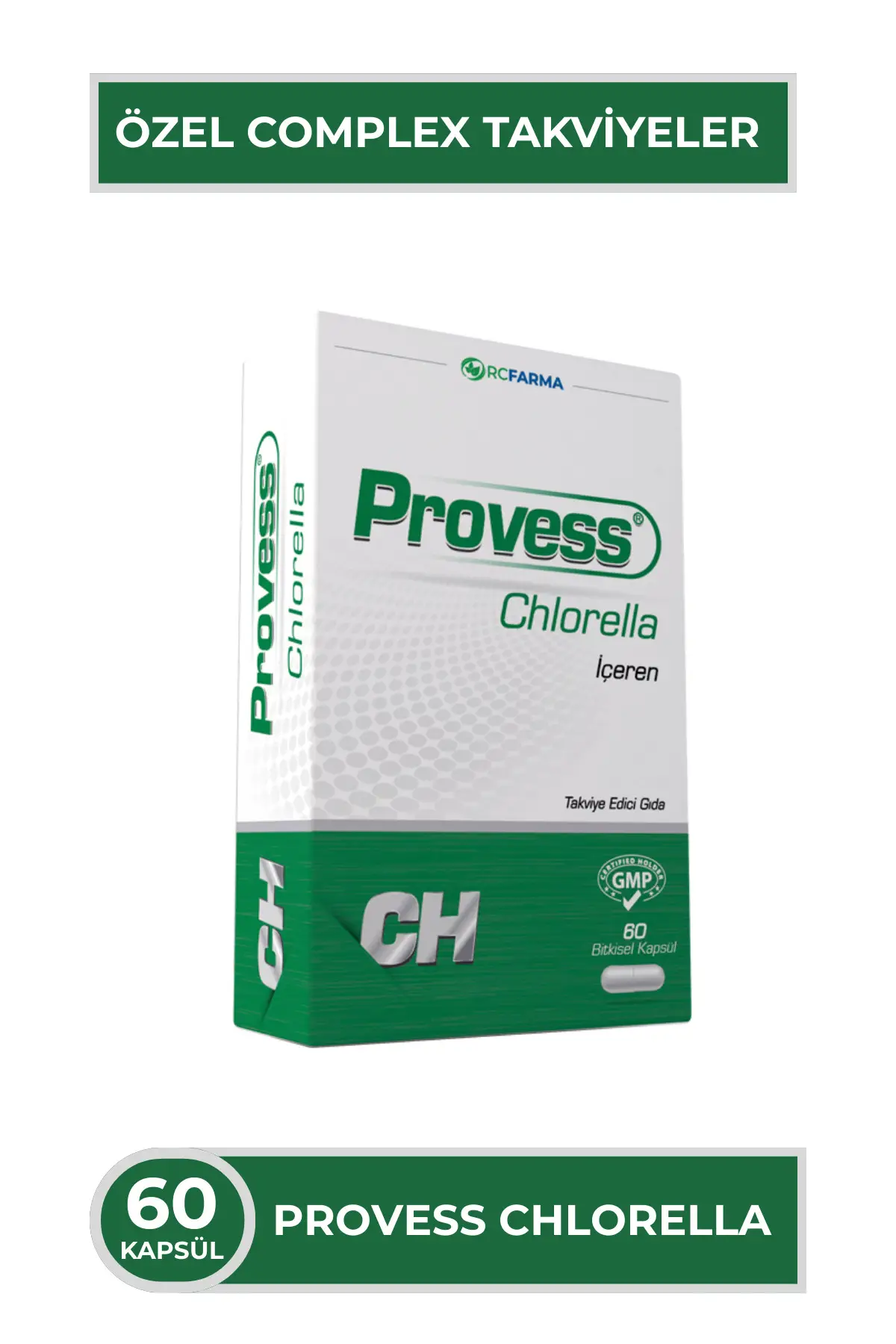 Provess Chlorella 60 Kapsül