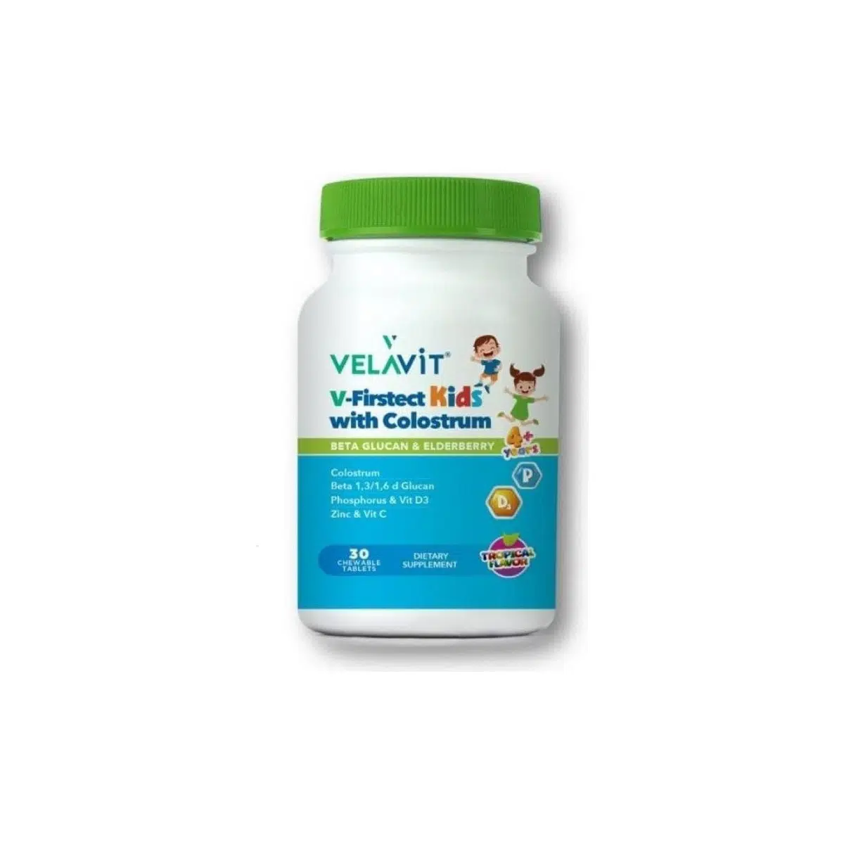 Velavit V-Firstect Kids with Colostrum 30 Tablet